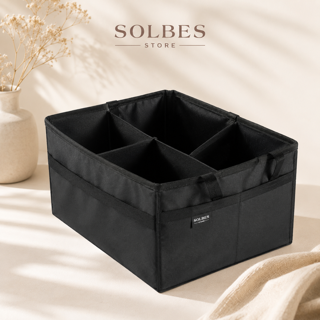 Organizador Plegable para Maletero de Coche | Mantén Todo en su Lugar.