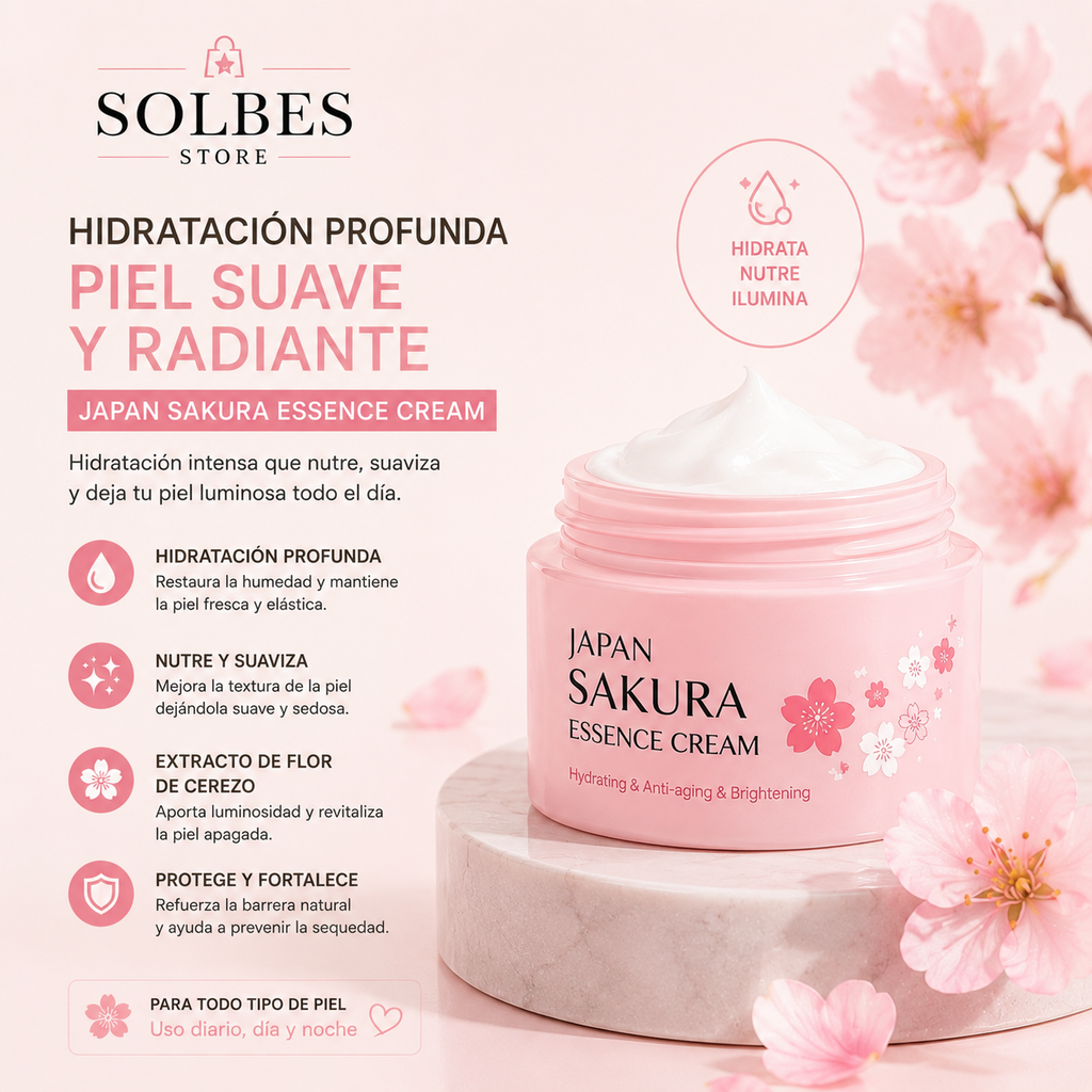Kit Facial Sakura 4 Pasos