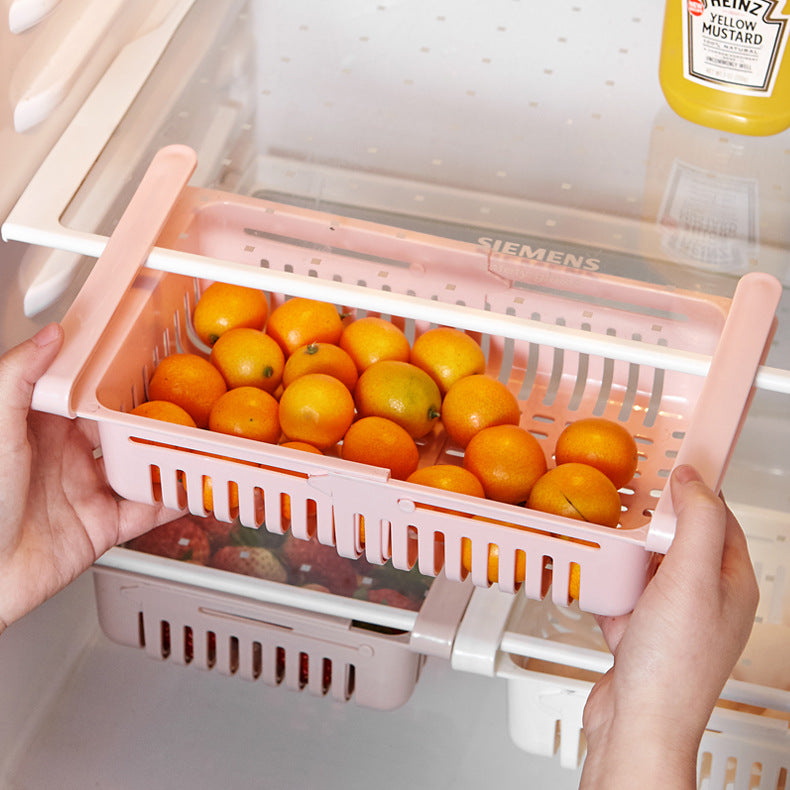 🧺 Organizador Extensible para Nevera | Más Espacio, Más Orden y Todo al Alcance de tu Man