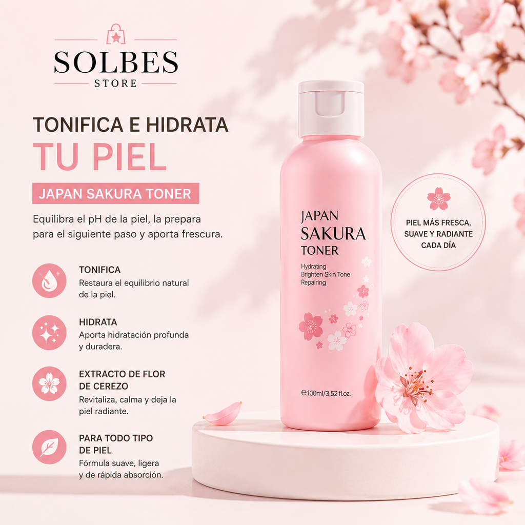 Kit Facial Sakura 4 Pasos