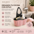 Organizador de Fregadero 3 en 1 | Mantén tu Cocina Limpia y Ordenada