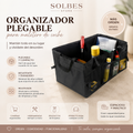 Organizador Plegable para Maletero de Coche | Mantén Todo en su Lugar.