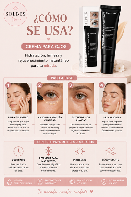 Crema Reafirmante para el Contorno de Ojos