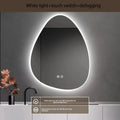 Irregular Water Droplet Shaped Intelligent Bathroom Mirror Led Bedroom Living Room Luminescence Makeup Mirrors Espejos De Baño