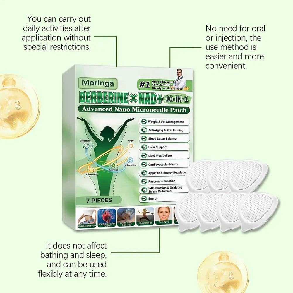 Orthopedic Microneedle Body Patch for Skin Smoothing, Reveals Smooth Lines Gentle Daily Care, Portable External Use