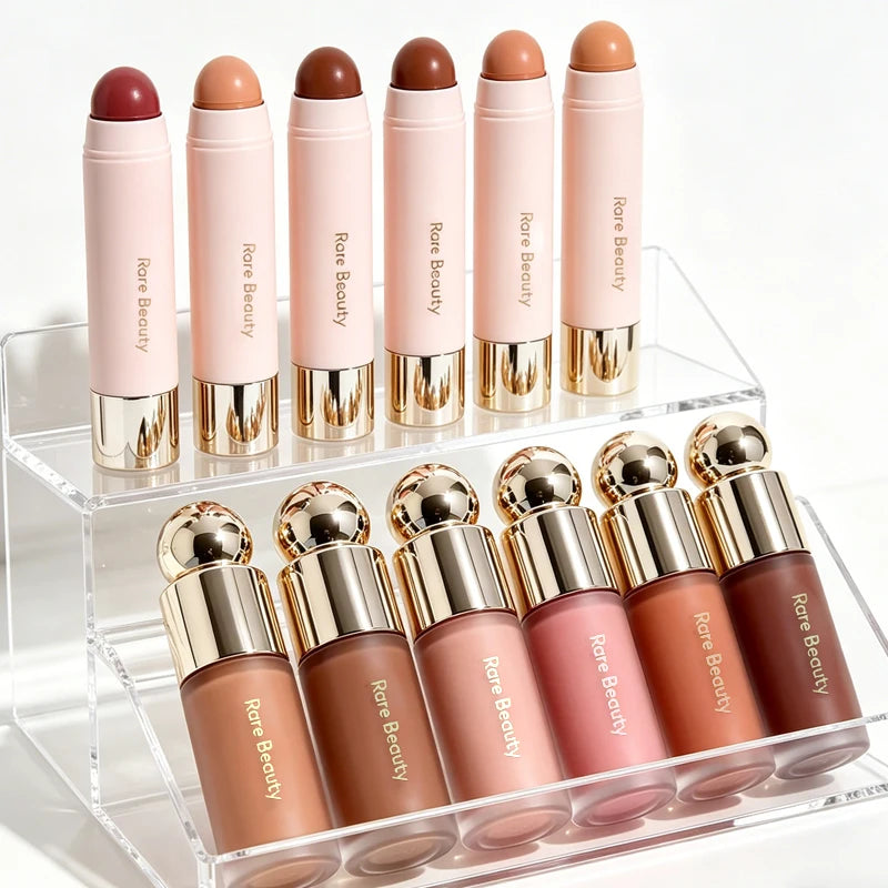 Blush Líquido o Bronzer en Stick | Acabado Natural, Larga Duración y Fácil Difuminado
