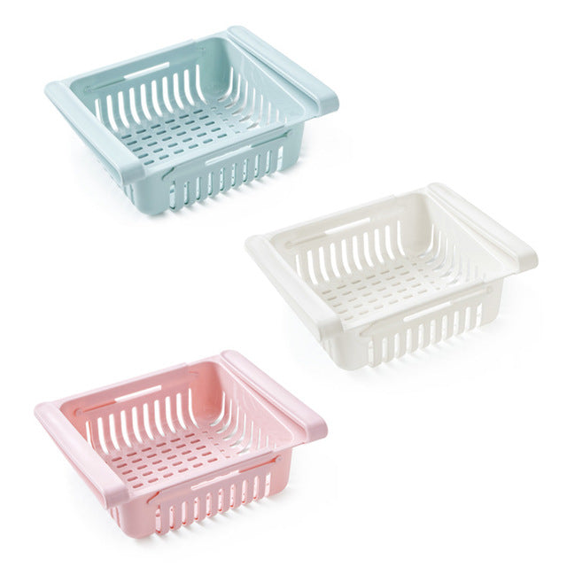 🧺 Organizador Extensible para Nevera | Más Espacio, Más Orden y Todo al Alcance de tu Man